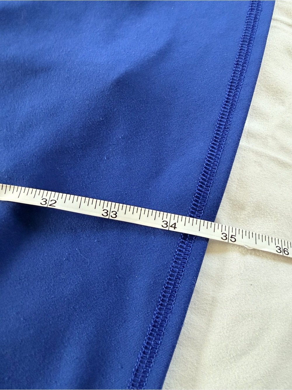 Ingrid & Isabel Royal Blue Scoop Neck Short Sleeve Dress w/ Built In Shorts - Picture 9 of 14